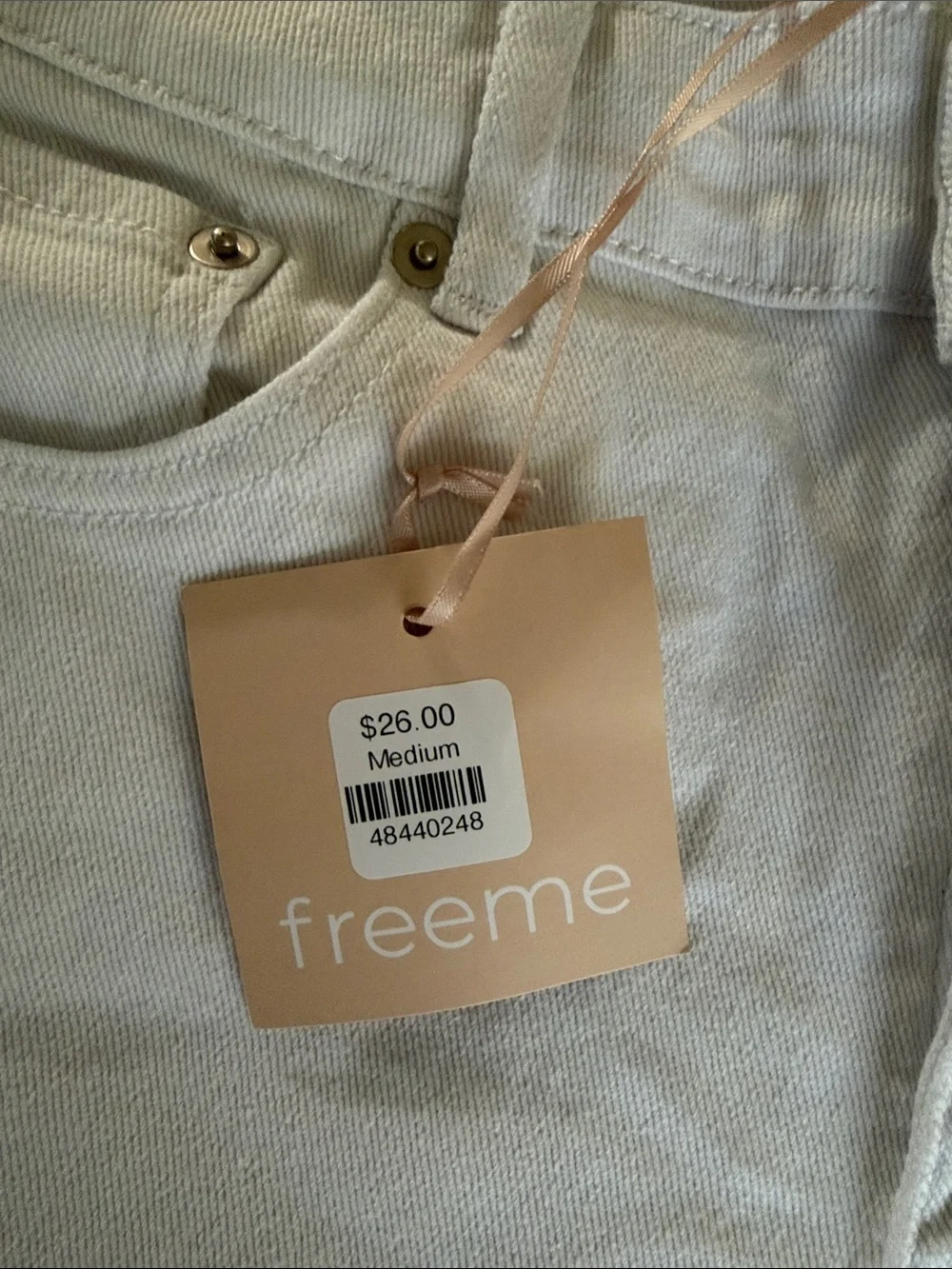 NWT Denim Freeme shorts